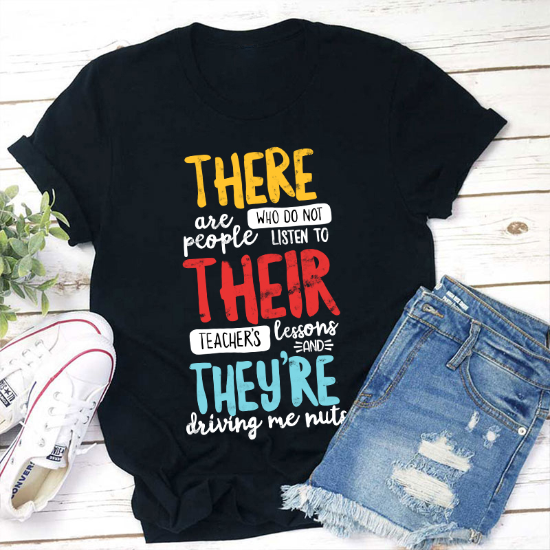 There Their They're T-Shirt Sale-Teachersgram