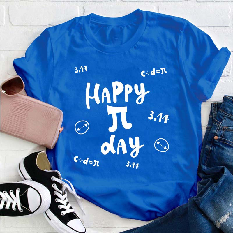 Happy Pi Day Teacher T-Shirt