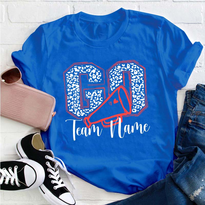 Personalized Go Go Go Teacher T-Shirt