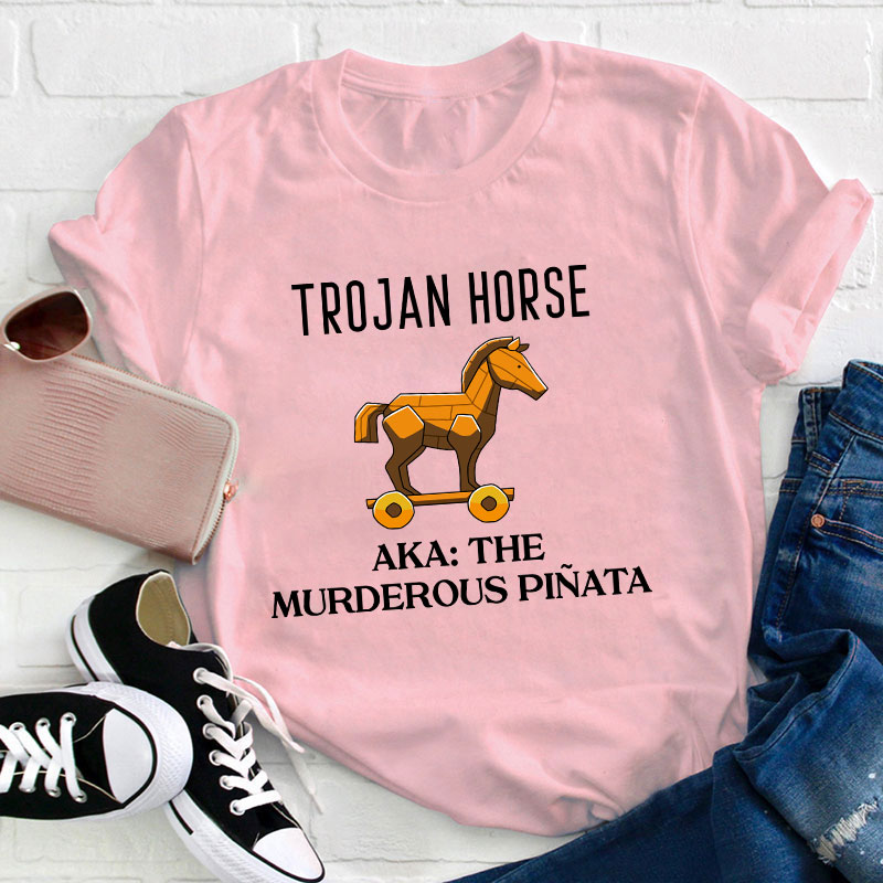 Trojan Horse History Teacher T-Shirt