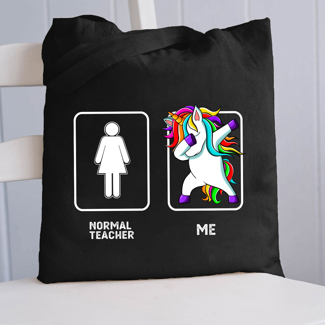 Normal Teacher & Me Tote Bag