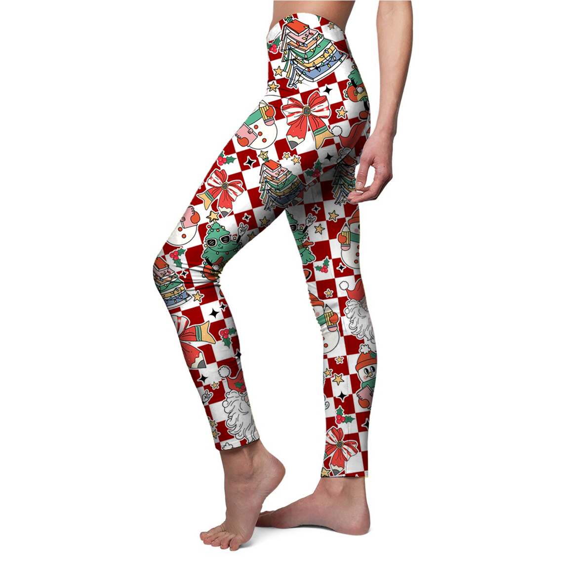 Rocking Around The Christmas Tree Teacher Leggings