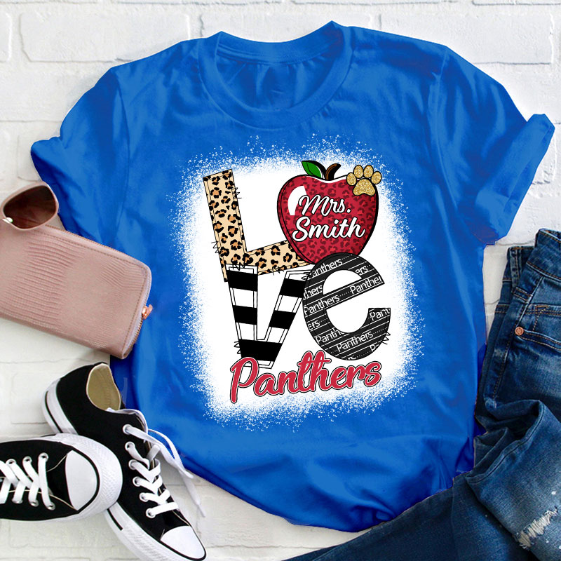 Personalized I Will Always Love Our Team Teacher T-Shirt