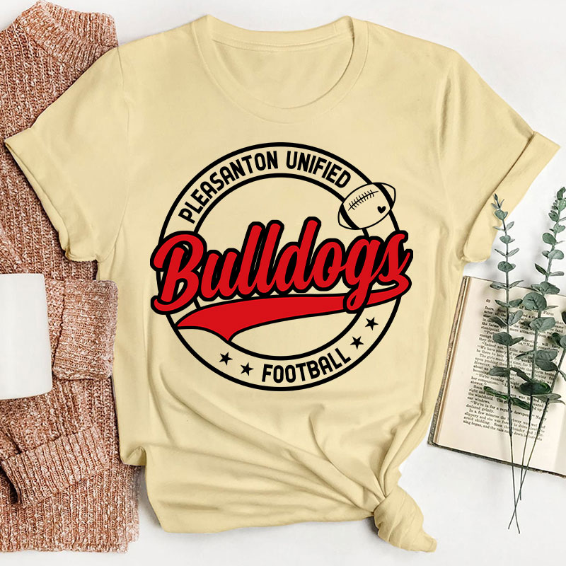 Personalized Ball Icon And Mascot Teacher T-Shirt