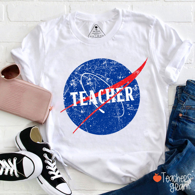 NASA Teacher Logo Teacher T-Shirt