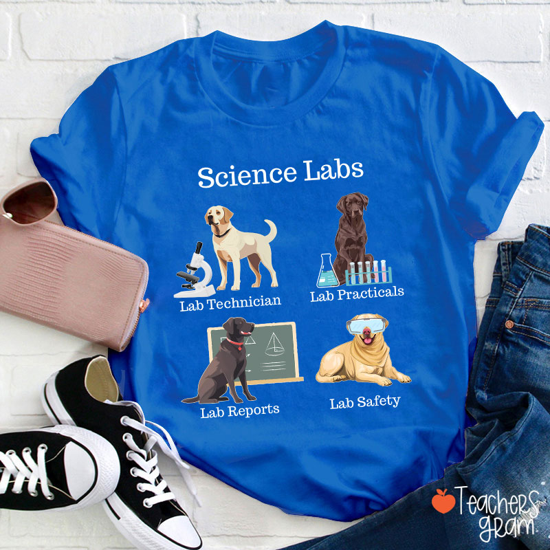Labrador Retriever Science Lab Teacher T-Shirt