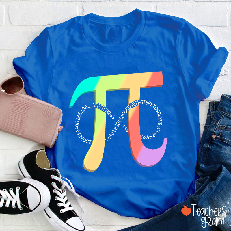 Pi Day Funny Math Teacher T-Shirt