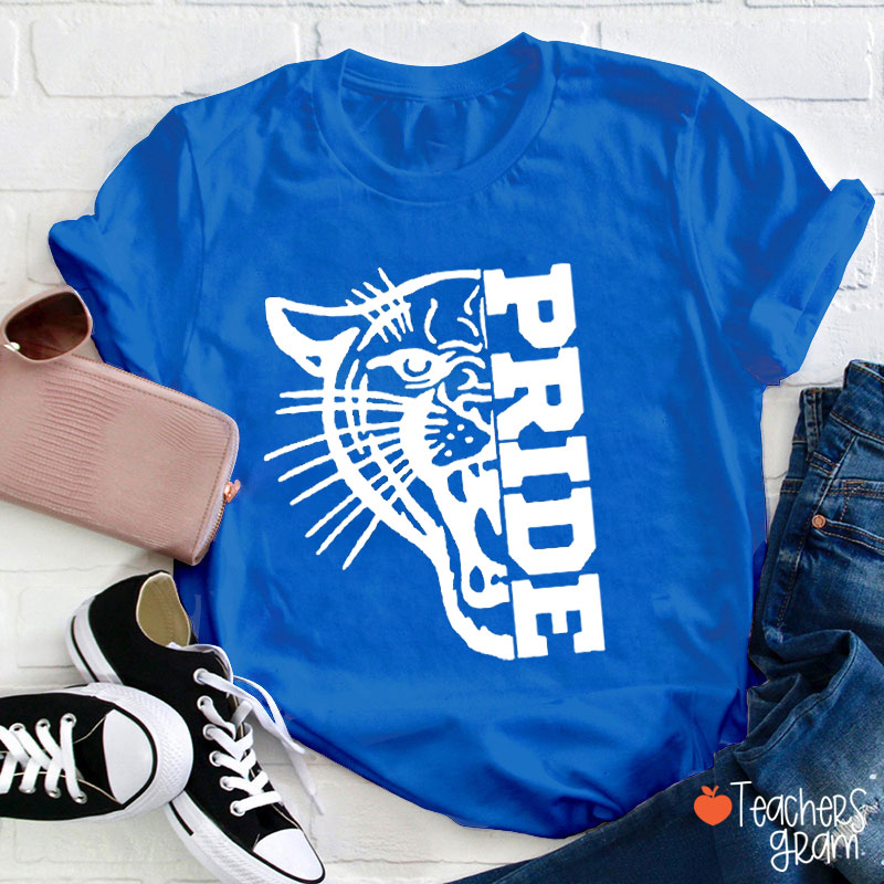 Personalized Mascot Pride Game Day Teacher T-Shirt