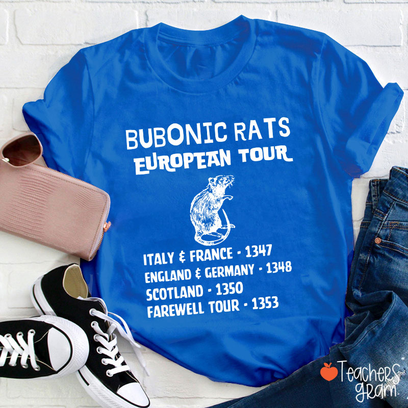 Bubonic Rats History Teacher T-Shirt