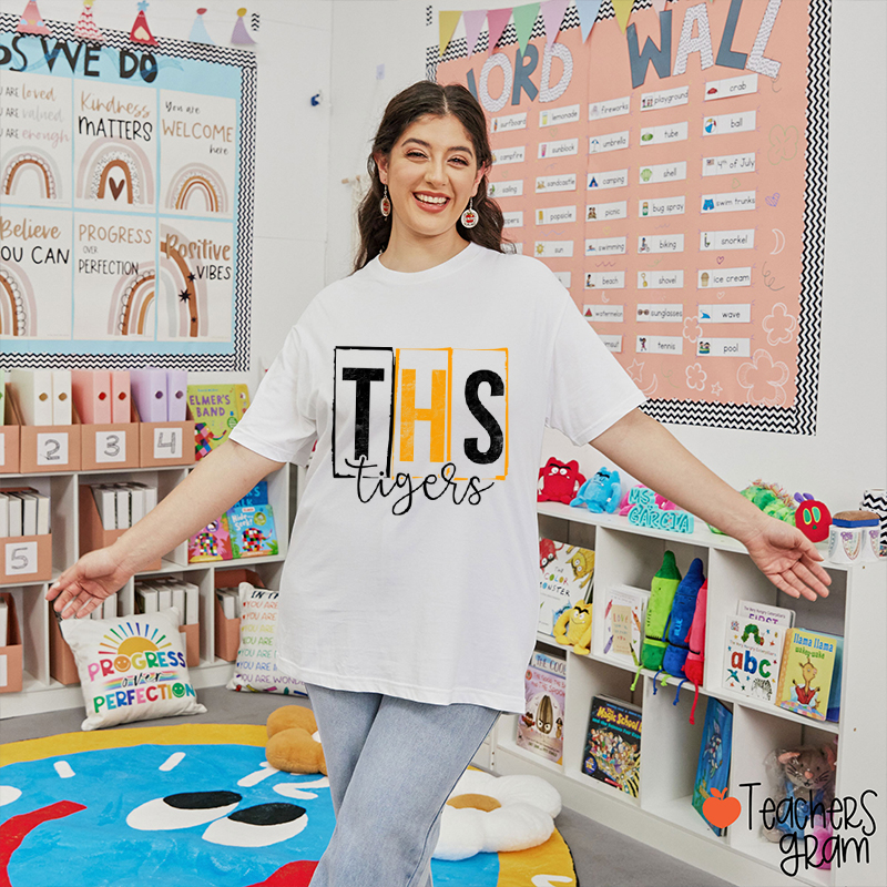 Personalized Mascot Teacher T-Shirt