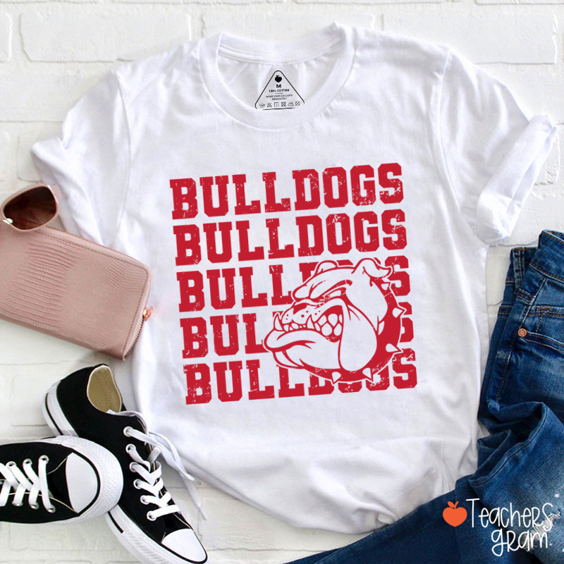 Personalized Mascot Game Day Teacher T-Shirt