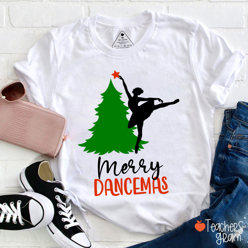 Merry Dancemas Teacher T-Shirt