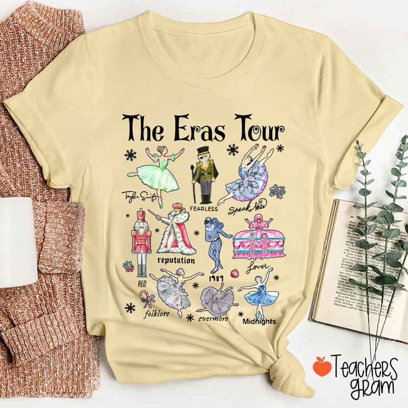 The Eras Tour Christmas Dance Teacher T-Shirt