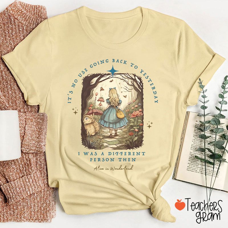Alice In Wonderland Teacher T-Shirt
