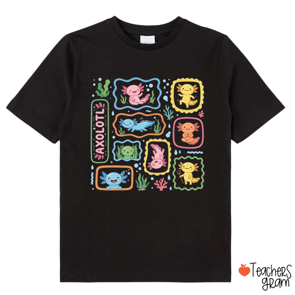 Cute Axolotl Class T-Shirt