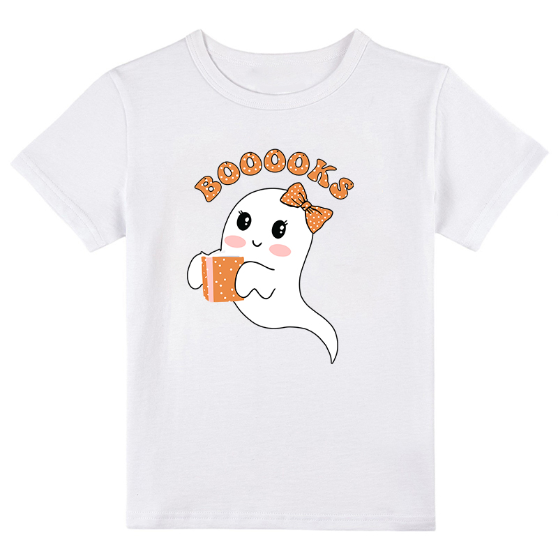 Lovely Ghost Reading Booooks Class T-Shirt