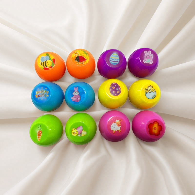 12Pcs Easter Egg Stampers