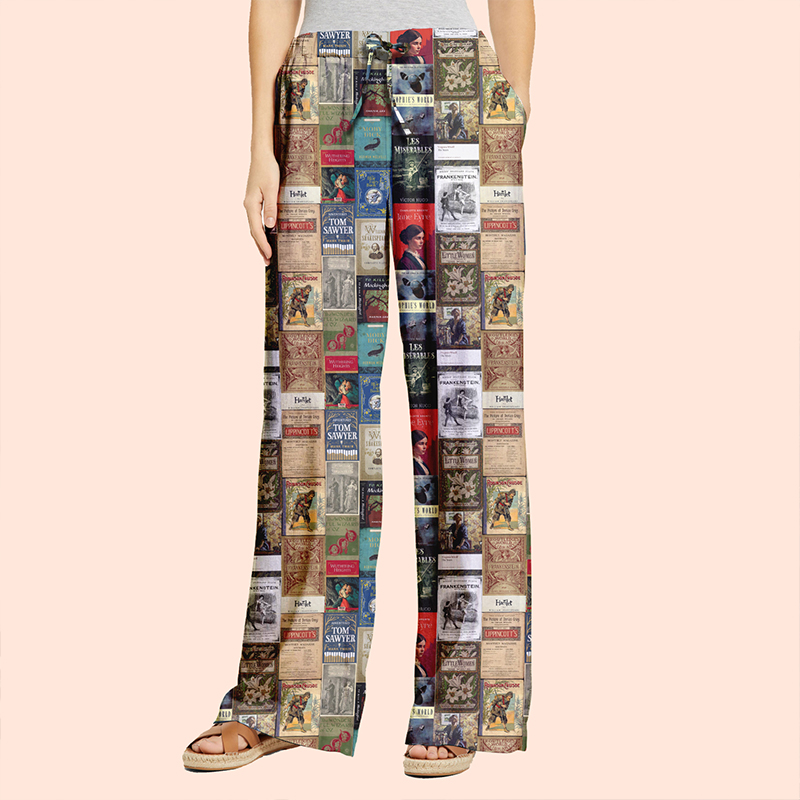 Masterpiece Literature Teacher Wide Leg Pants