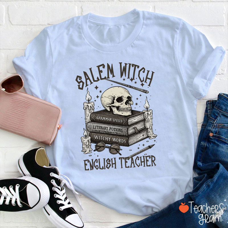 Salem Witch English Teacher Teacher T-Shirt
