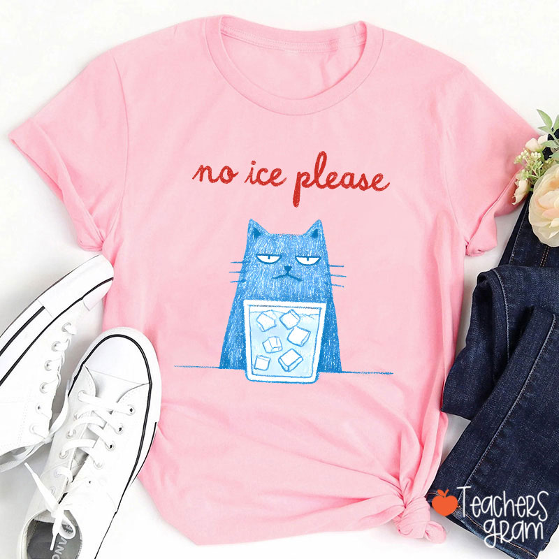 No Ice Please Teacher T-Shirt