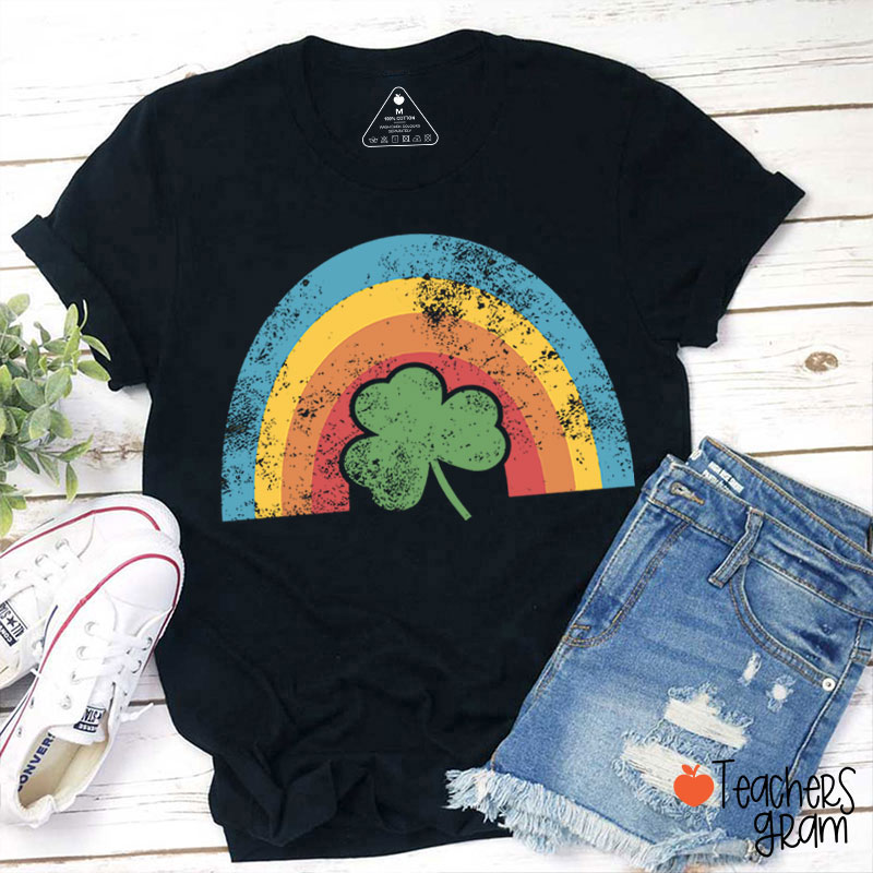 Lucky St Patricks Day Teacher T-Shirt