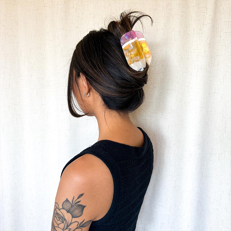 Pencil Teacher Hair Clips