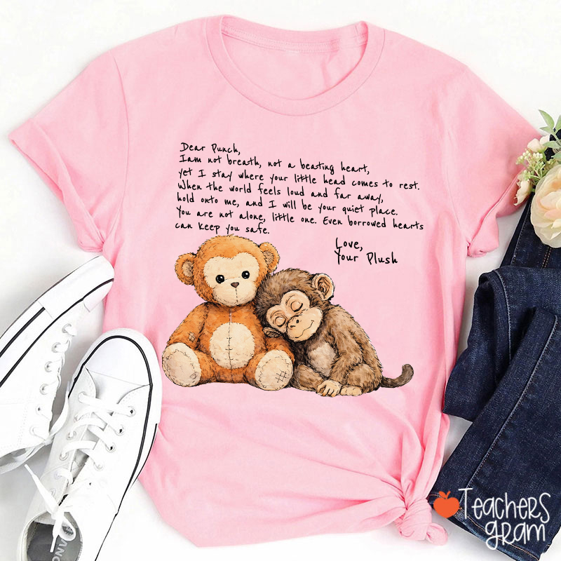 Comfort Colors Dear Punch Plush Teacher T-Shirt