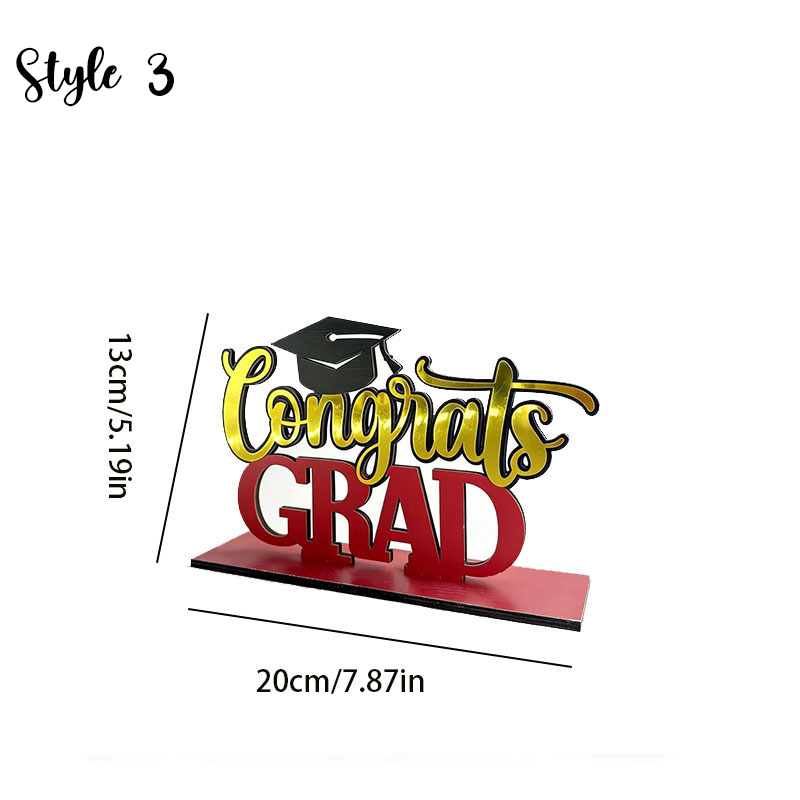 Graduation Gift Wooden Ornaments