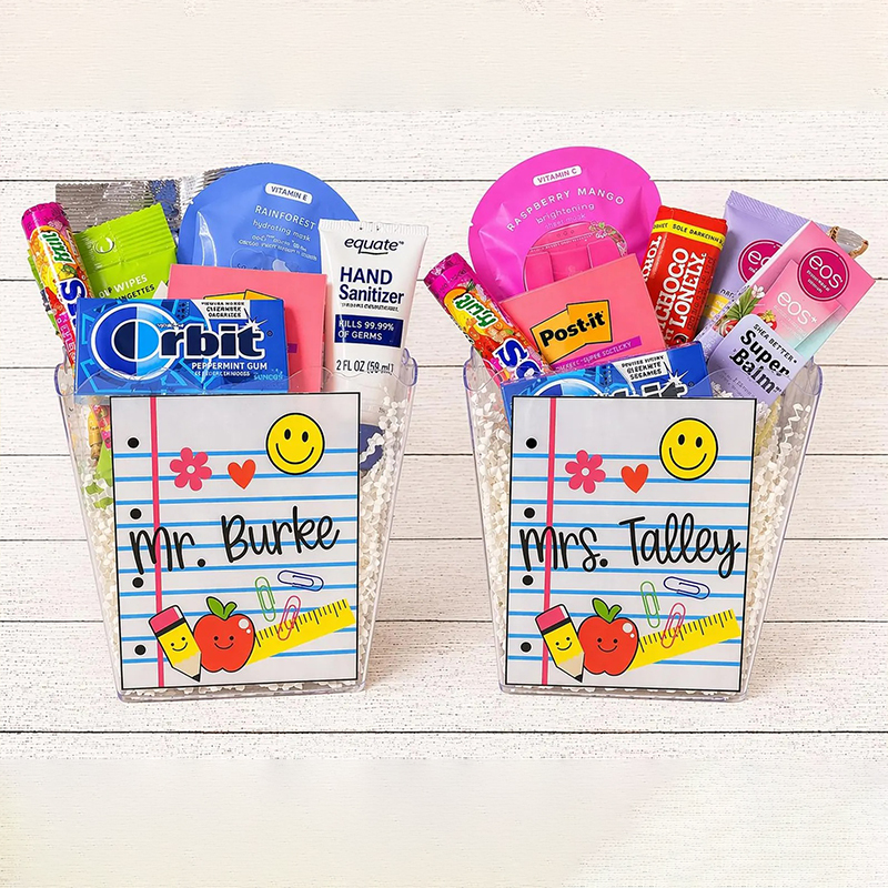 Personalized Name Teacher Or Student Container