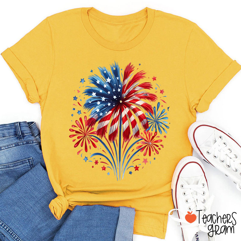 Fireworks USA Teacher T-Shirt