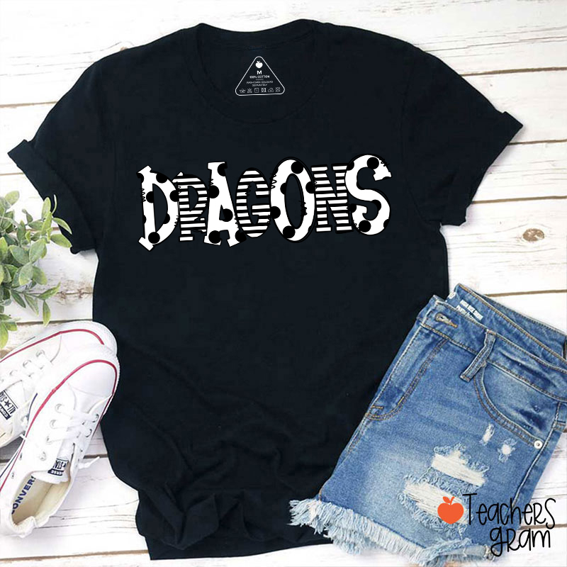 Personalized Mascot Game Day Teacher T-Shirt