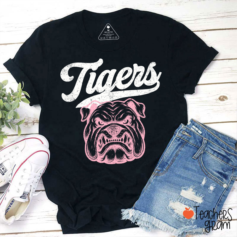 Personalized Mascot Team Name Teacher T-Shirt