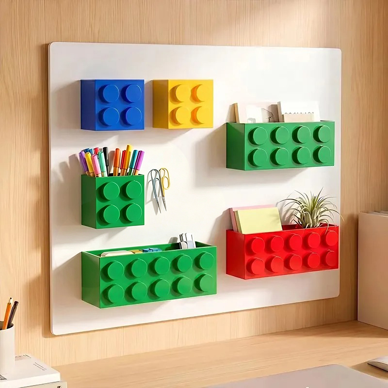 Magnetic Building Block Storage Box