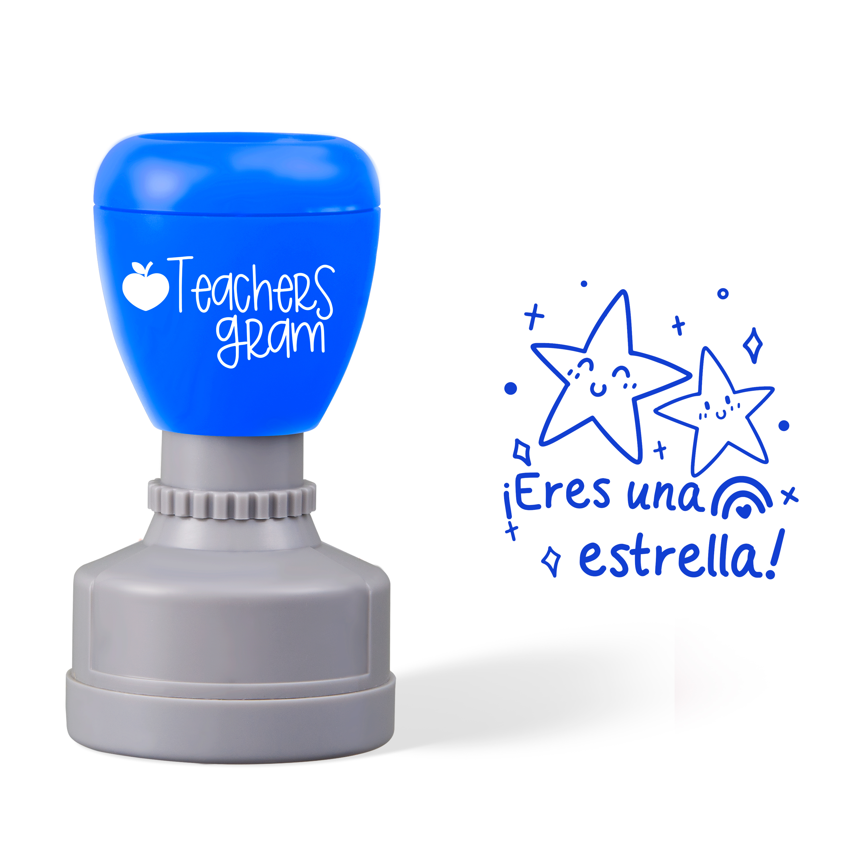 ¡Eres una estrella Spanish Teacher Stamp