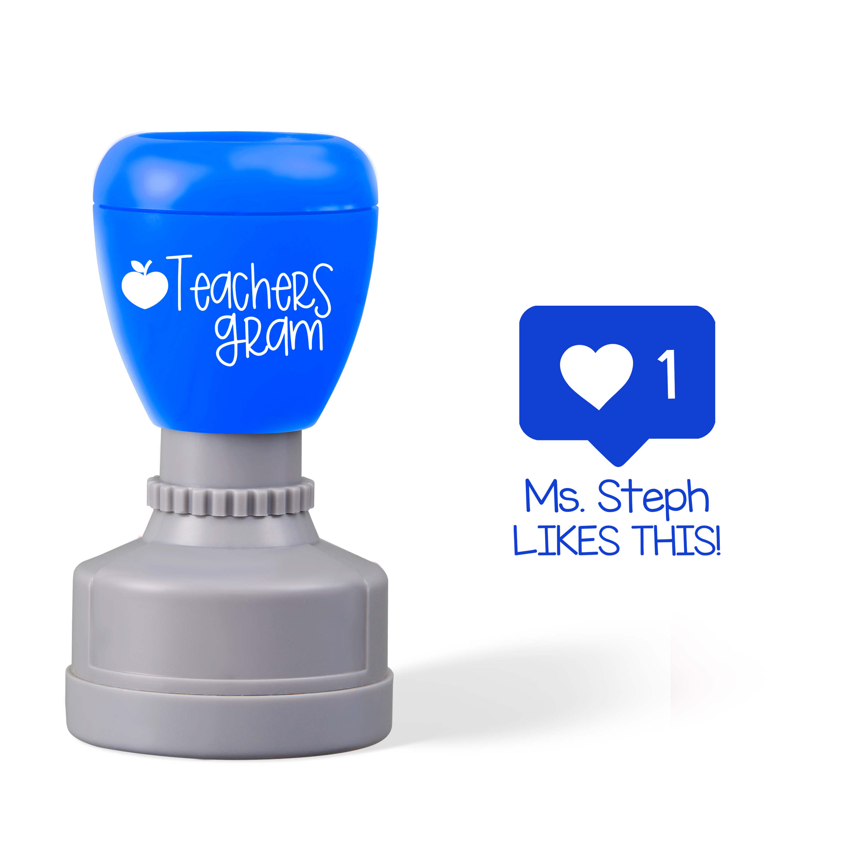 Personalized I Like It Teacher Stamp