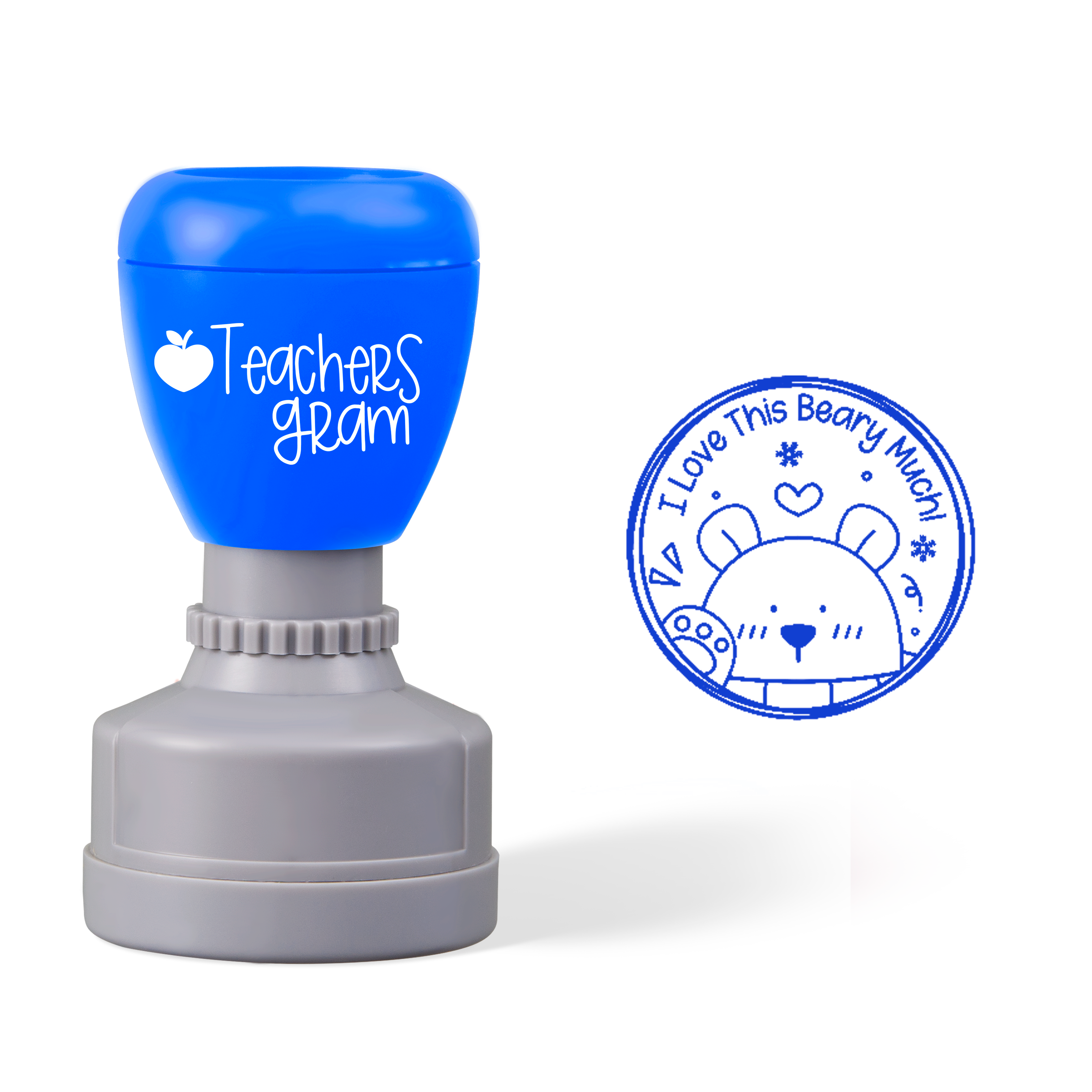 I Love This Beary Much Teacher Stamp