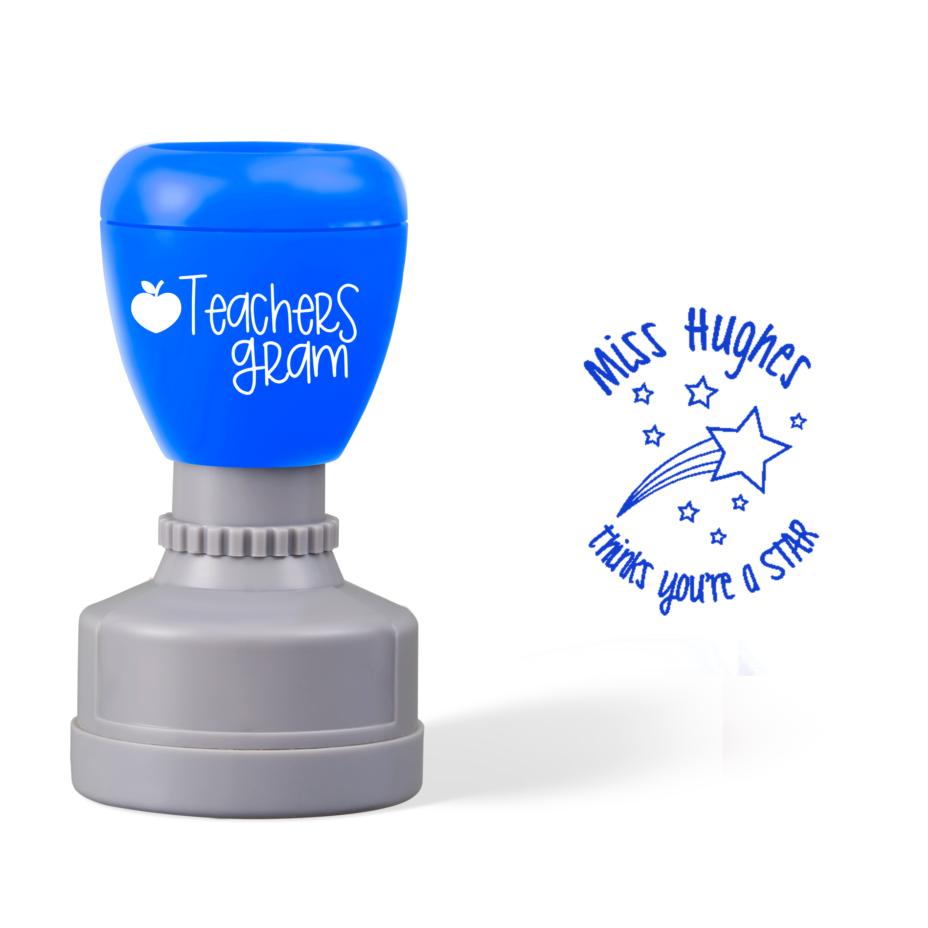 Personalized You're A Star Teacher Stamp