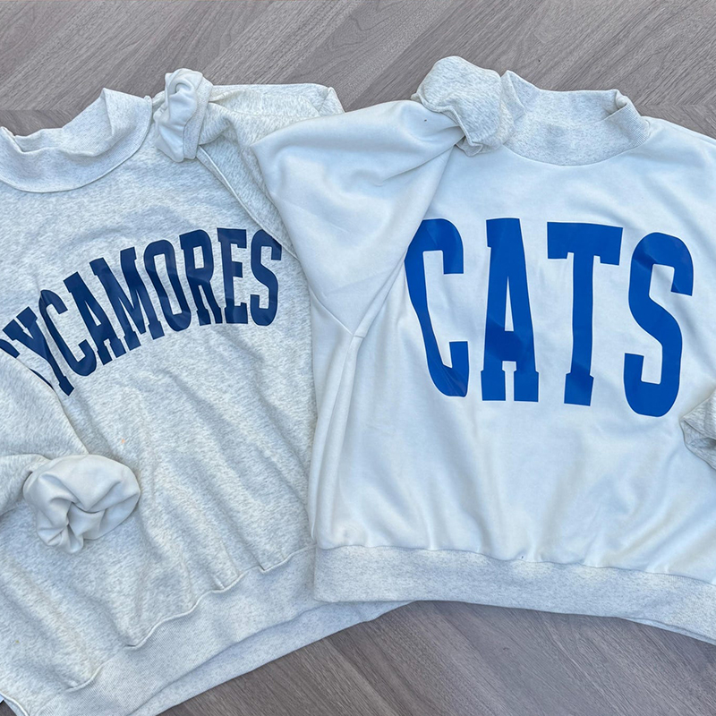 Personalized Mascot Game Day Double-Sided Collar Reversible Mockneck