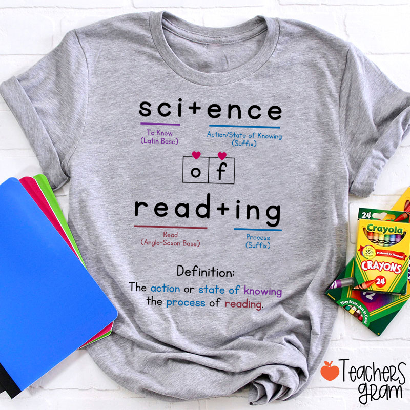 Science Of Reading Teacher T-Shirt