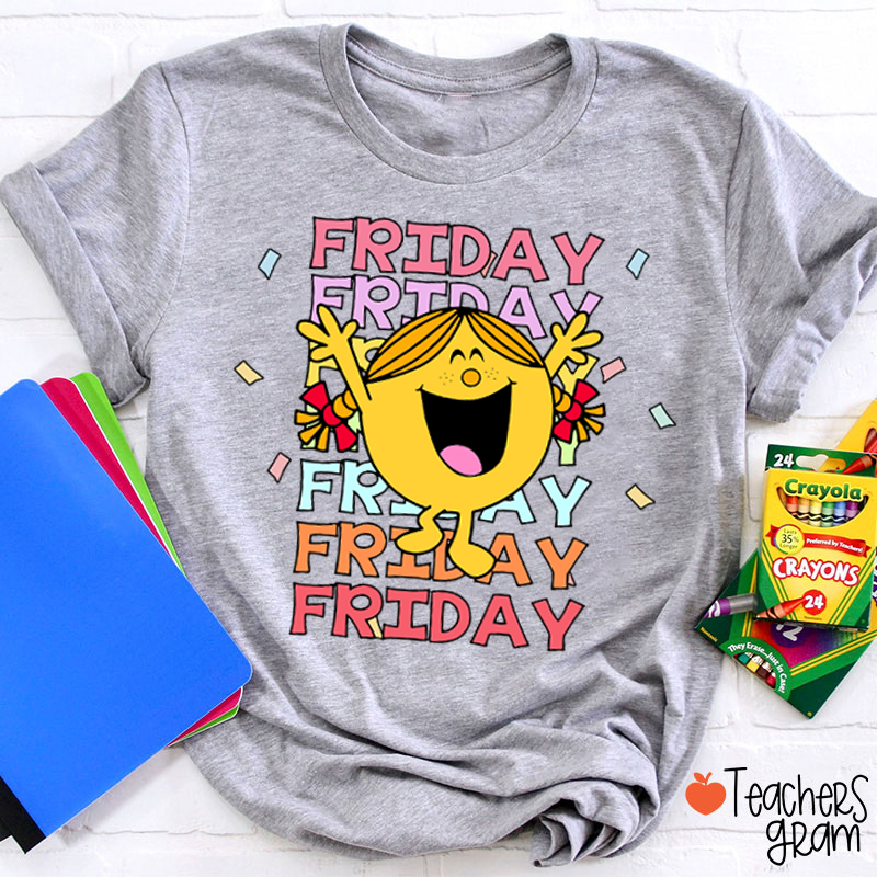 Friday It's Friyay Teacher T-Shirt