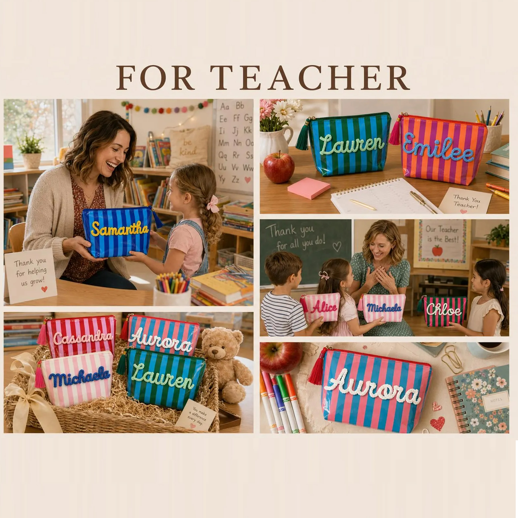Personalized PVC Makeup Bag
