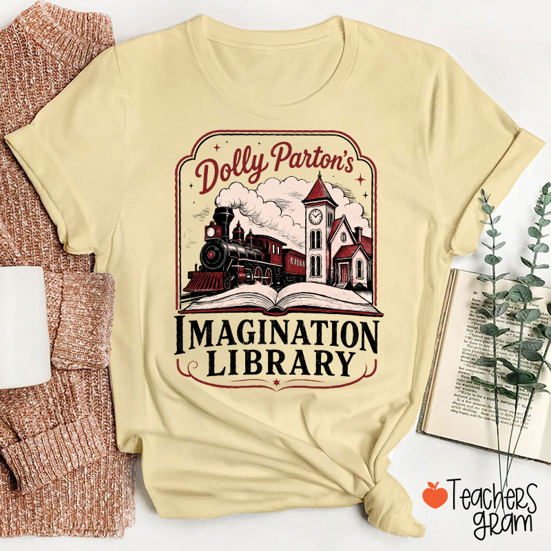 Dolly Parton's Imagination Library Teacher T‑Shirt