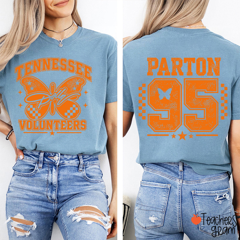  Volunteers Teacher Two Sided T-Shirt