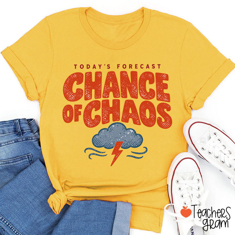 Personalized Fun Weather Report Crew Teacher T-Shirt