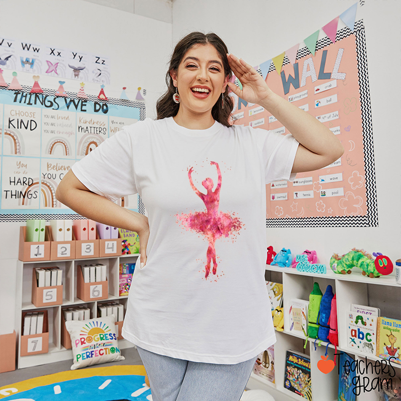 Ballet Girl Teacher T-Shirt
