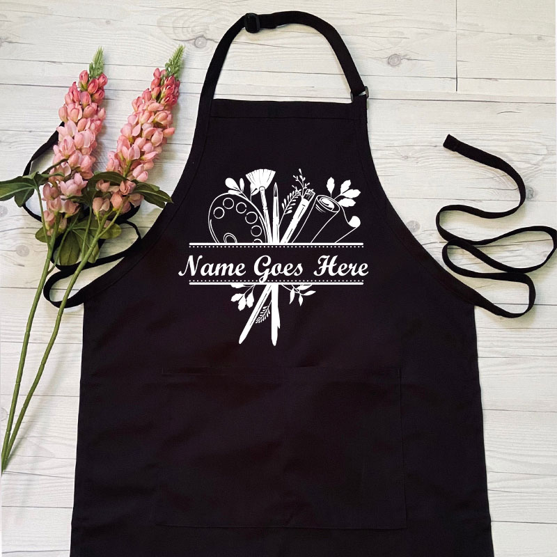 Personalized Art Crew Apron