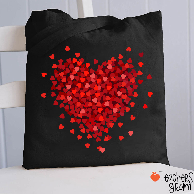 Let Love Fill Your Heart Teacher Tote Bag