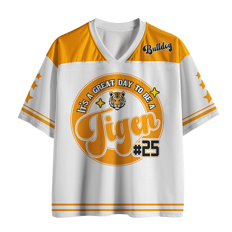 Personalized Mascot It's A Good Day To Be School Spirit Teacher Mesh Jersey