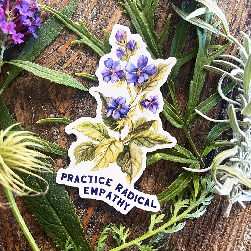 Practice Radical Empathy Teacher Stickers