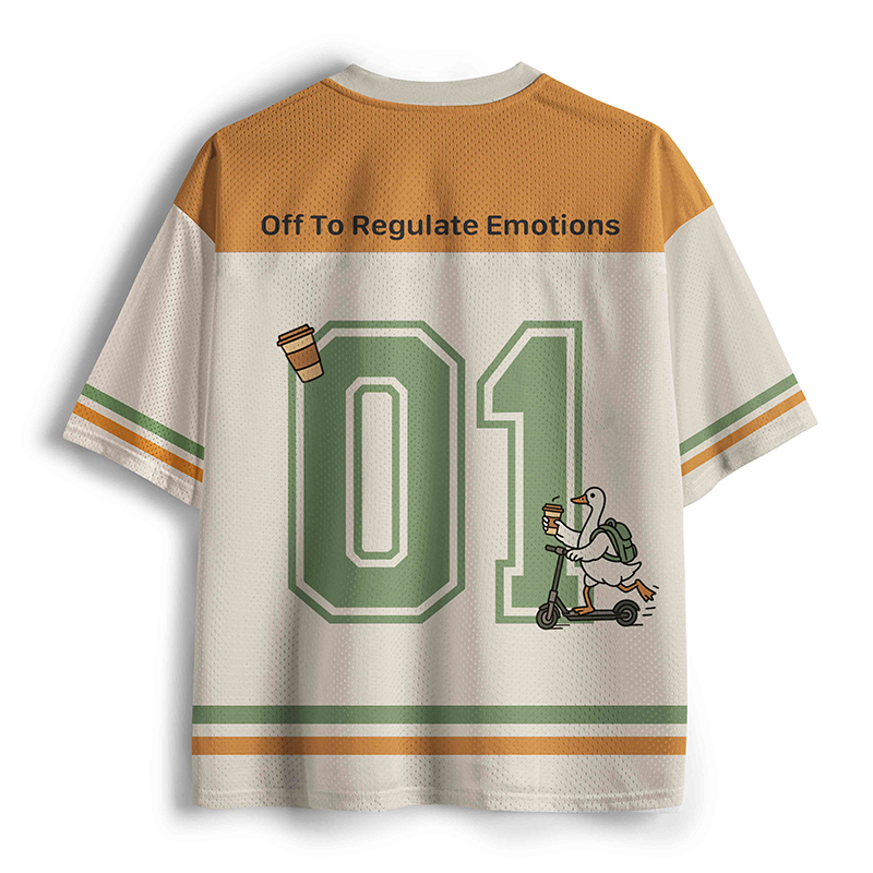 Personalized Off To Regulate Emotions Teacher Mesh Jersey
